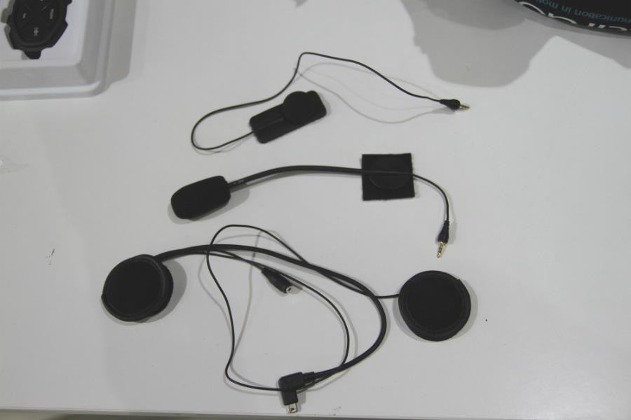 Intercom cihazı mikrafon kulaklık seti